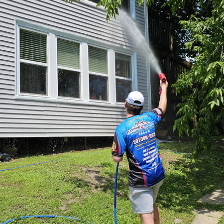 Soft Washing vs. Pressure Washing for Maine Homes: What to Use and When